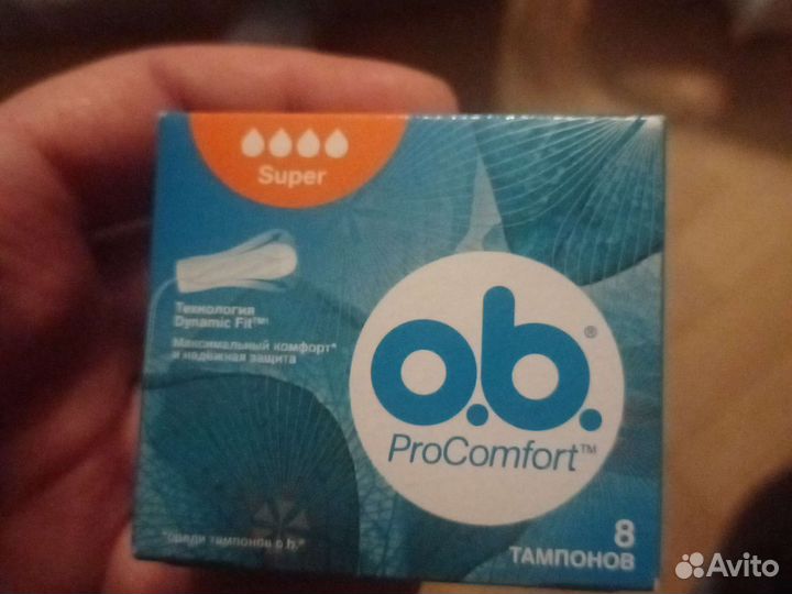 Тампоны O.b. Super ProComfort 8 шт