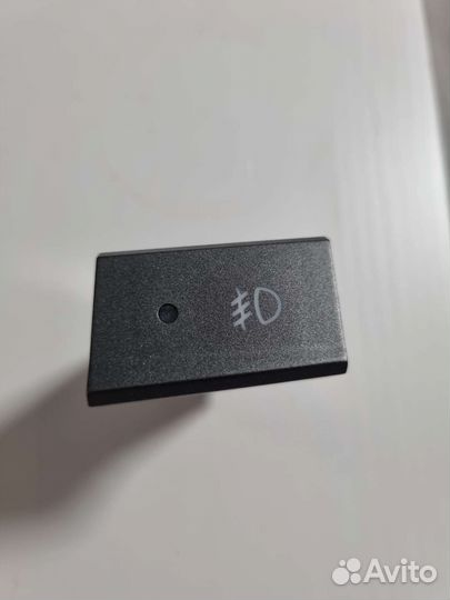 Кнопка передних птф accent серая