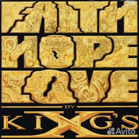 King'S X - Faith Hope Love (LP, Used)