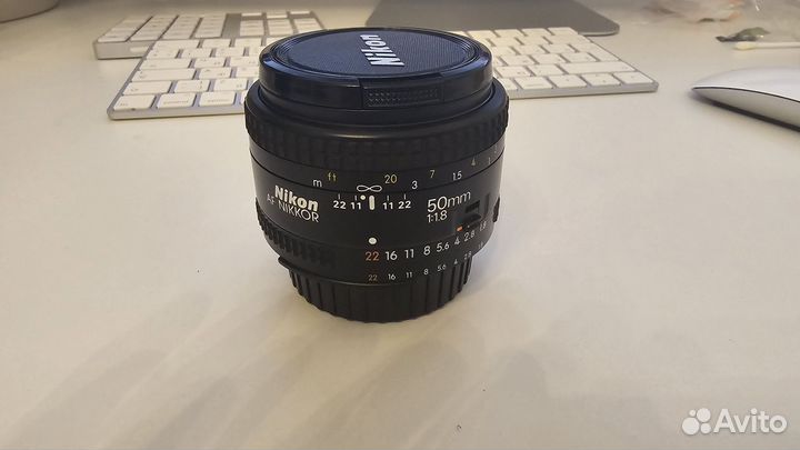 Объектив nikon nikkor AF 50mm 1.8D