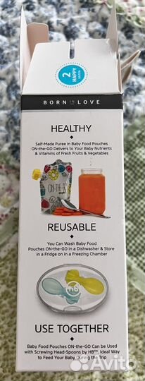 Пакеты для детского пюре Happy Baby