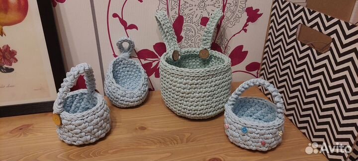 Плетеные корзинки