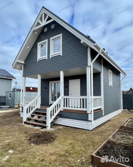 Качественные каркасные дома под ключ и без отделки