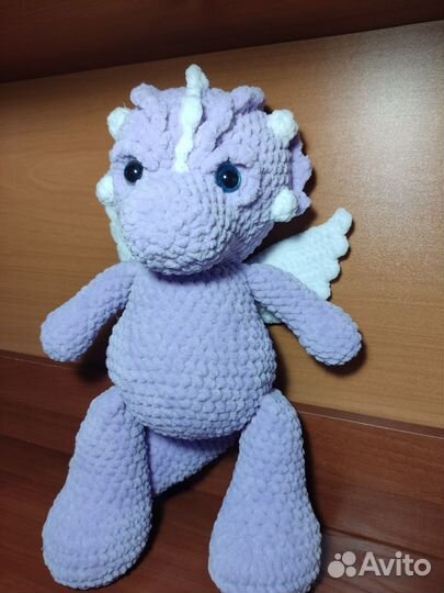 Вязаные игрушки дракон