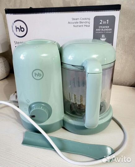 Пароварка блендер happy baby