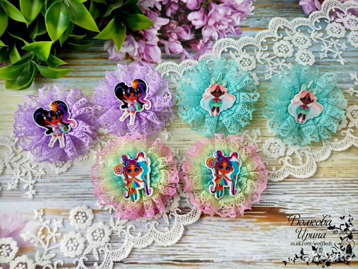 Резинки заколки