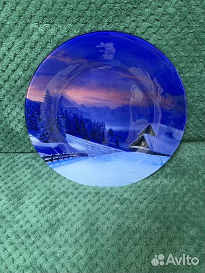 Тарелка, Блюдо для торта Новогоднее