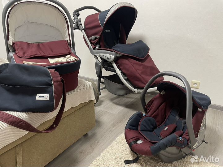 Коляска Cam x3 3 в 1
