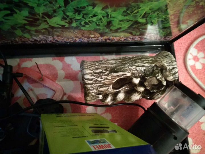 Аквариум с комплектом: компрессор, обогреватель-ав