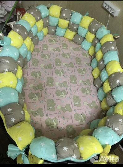 Бортики в кроватку