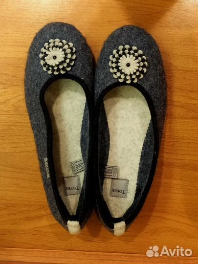 Балетки фетровые 