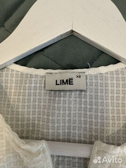Lime кофта XS белая