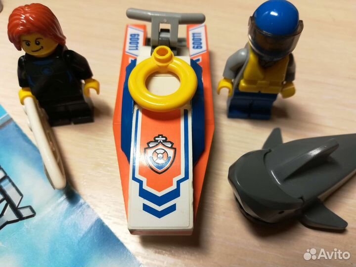 Конструктор lego City 60011 Спасение серфингиста