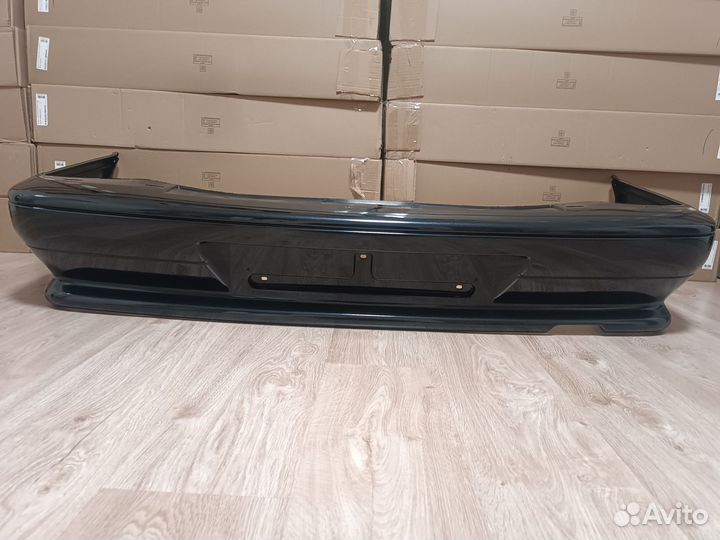 Бампер задний ваз 2115 графитовый металлик