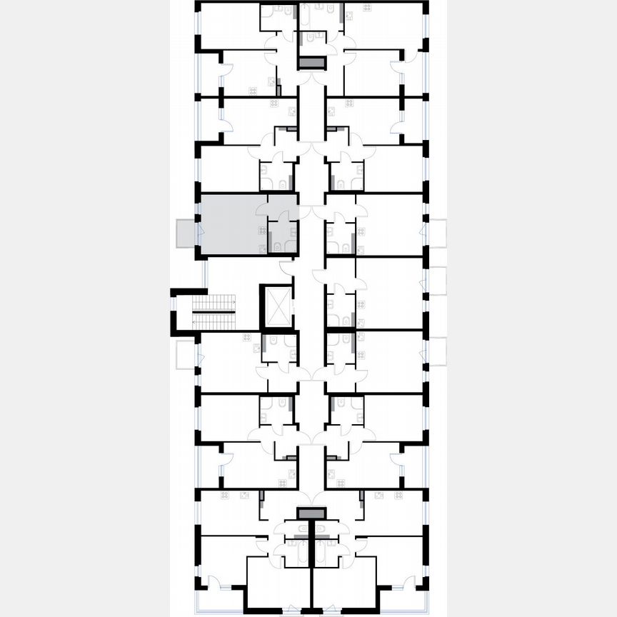 Квартира-студия, 24,7 м², 2/3 эт.