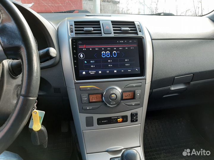 Android магнитола Toyota Corolla 150, есть Teyes