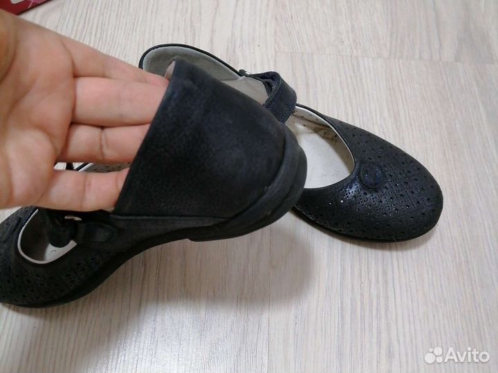 Туфли школьные для девочки 34