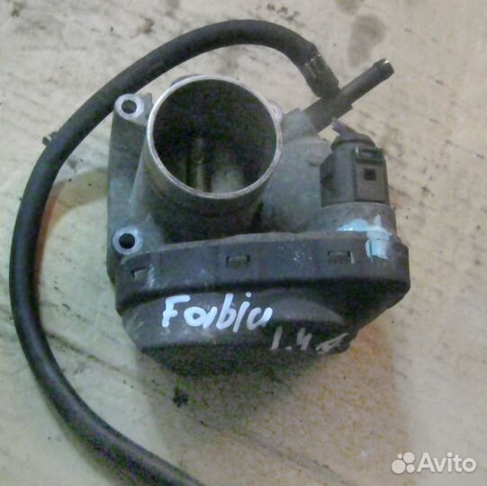 Заслонка дроссельная Skoda Fabia 1.4