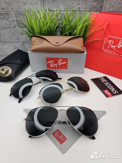 Очки Ray Ban Aviator Classic Black