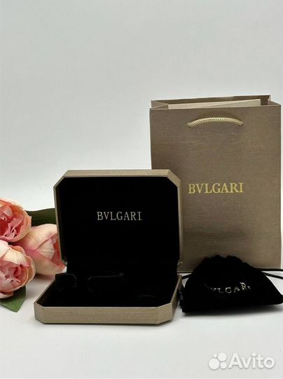 Набор браслет и кольцо в стиле Bvlgari