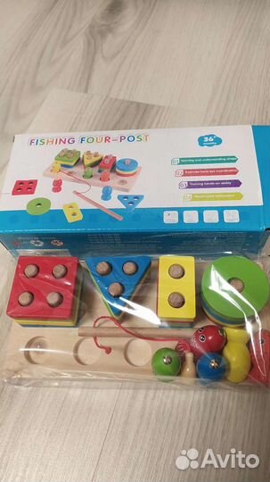 Деревянные сортеры новые