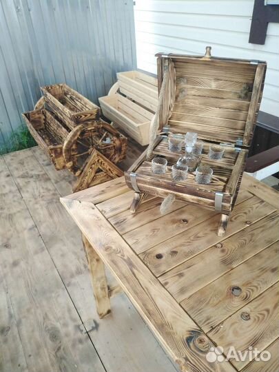 Мини бар бочка