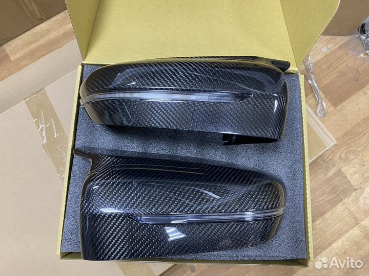 Накладки / крышки зеркал BMW G30 G20 М5 стиль