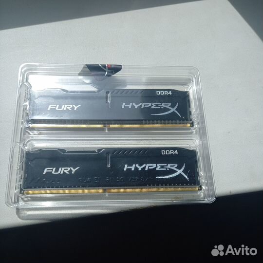 Оперативная память ddr4 hyperx fury