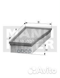 Фильтр воздушный C27114 mann-filter