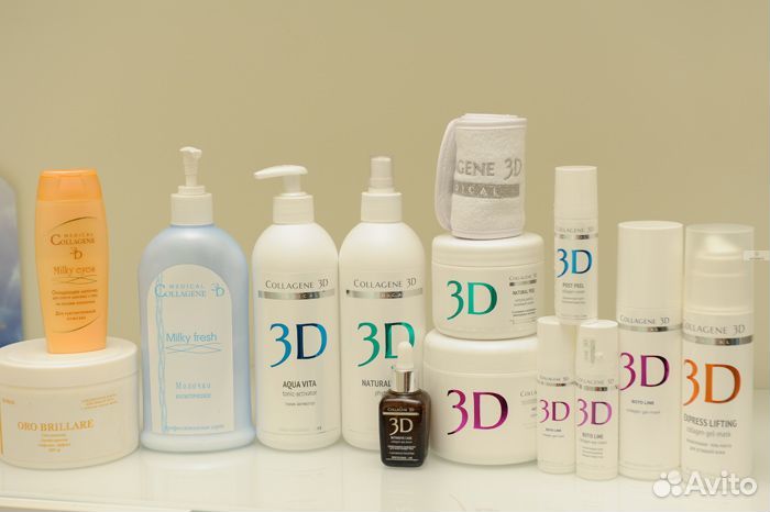 Профессиональная косметика Collagene 3D все в нали