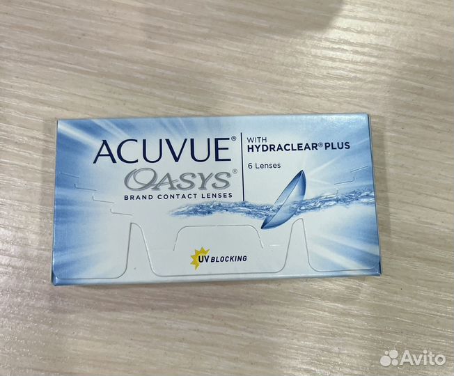 Линзы acuvue oasys -3.25