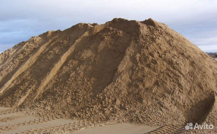 Песок карьерный строительный с доставкой