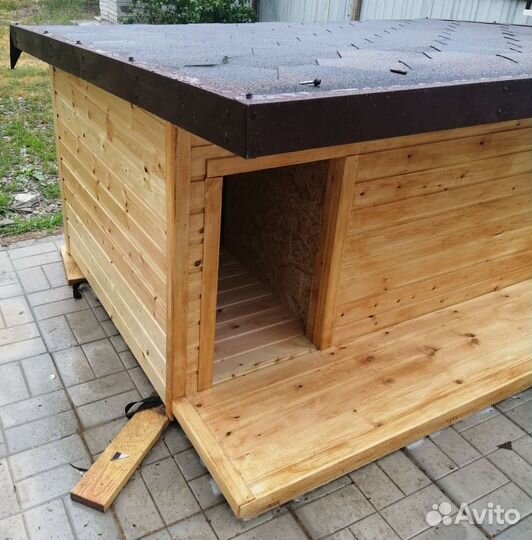 Будка для собаки утепленная