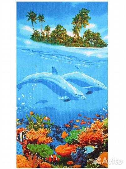 Полотенца пляжные