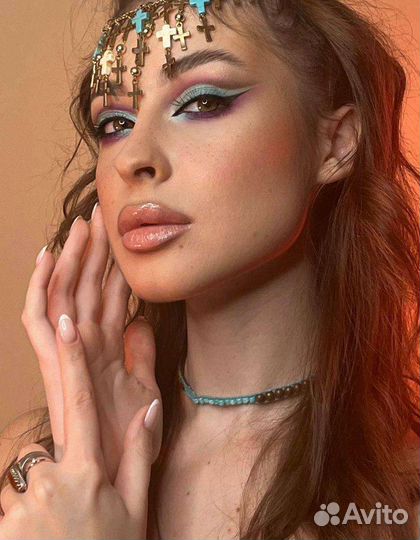 Полный образ: укладка + макияж