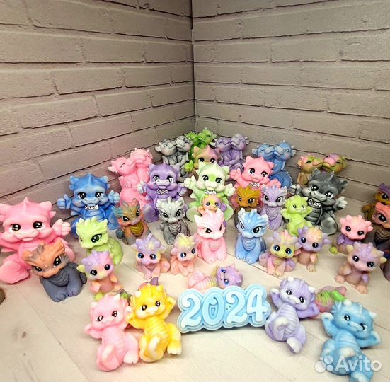 Мыло ручной работы дракончики