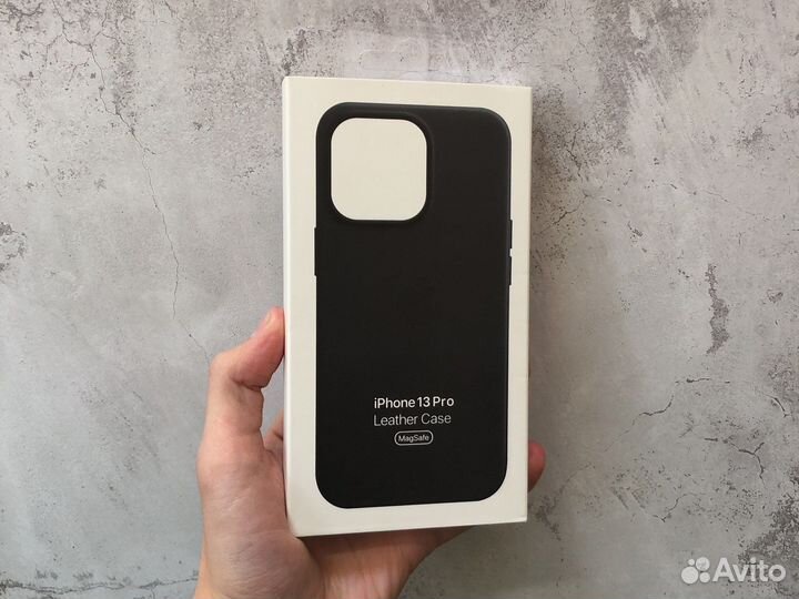 Чехол Leather Case iPhone 13 Pro