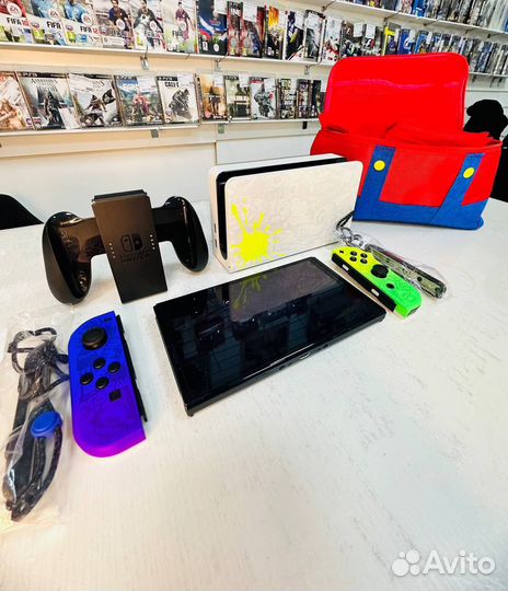 Nintendo switch oled splatoon 3 edition