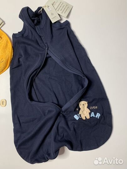 Спальный хлопковый мешок кокон конверт