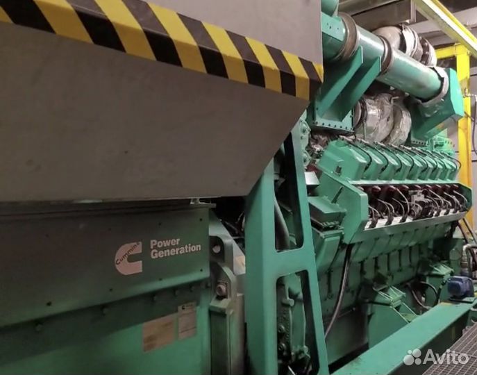 Газопоршневая электростанция Cummins QSV91