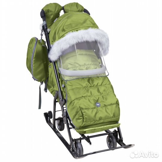 Санки-коляска Ника детям 7-5sк