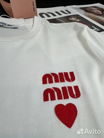 Футболка miu miu