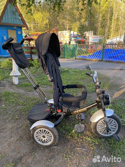 Детский велосипед с ручкой