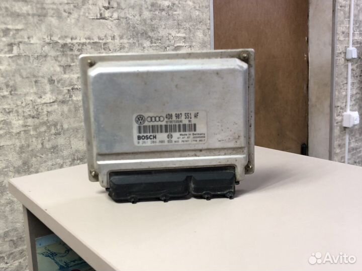 Эбу двигателя 4D0907551AF на ауди А4 8Д Б5