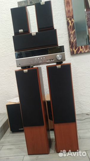 Ресивер yamaha 4K,ARC с 5.0 eltax