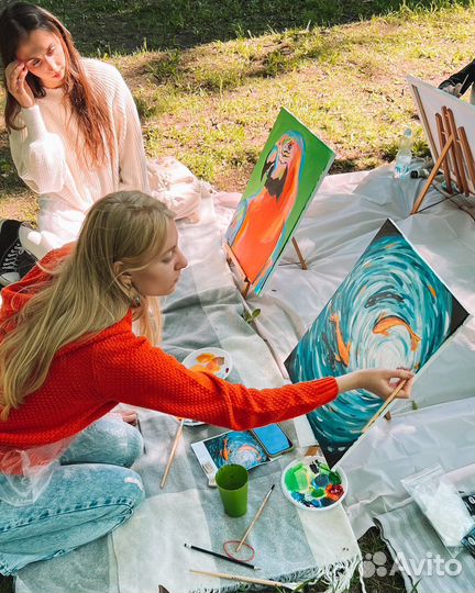 Мастер-класс на природе