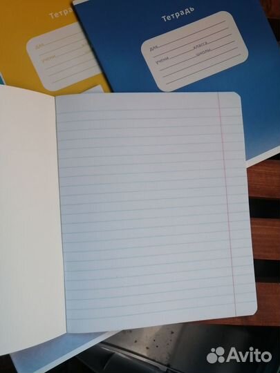 Тетради новые, 18л линейка