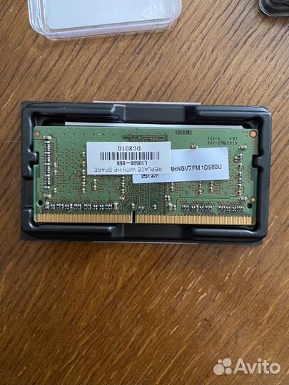 Оперативная память SO-dimm ddr4 4gb 1600 Мгц