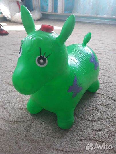 Игрушка прыгун ослик