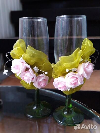 Свадебные бокалы